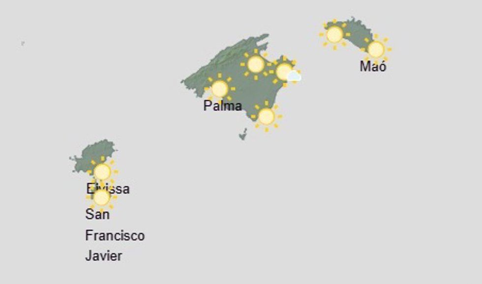El tiempo hoy, viernes 19 de junio, en Baleares.