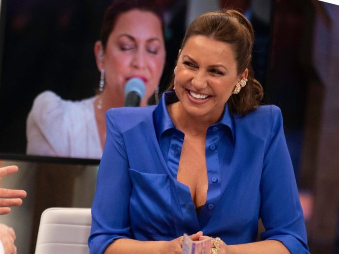 Niña Pastori en el plató de 'El Hormiguero'
