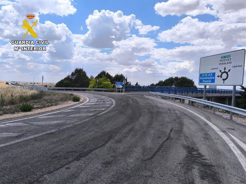 Carretera en Guadalajara.