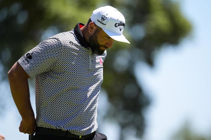 Jon Rahm en el Open de Andalucia de Golf en Valderrama.