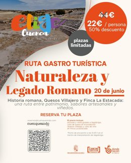 Cartel de la actividad.