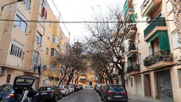 Imatge del barri de Tendetes, en la ciutat de València.
