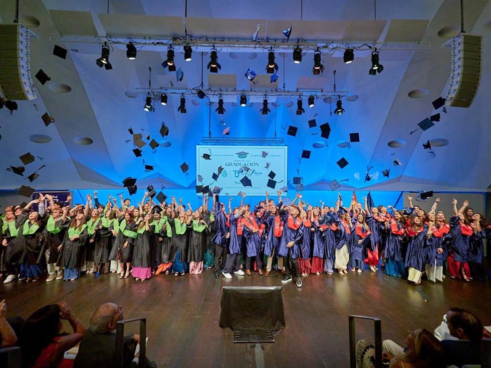 Acto de graduación del bachillerato dual del Cabildo de Tenerife