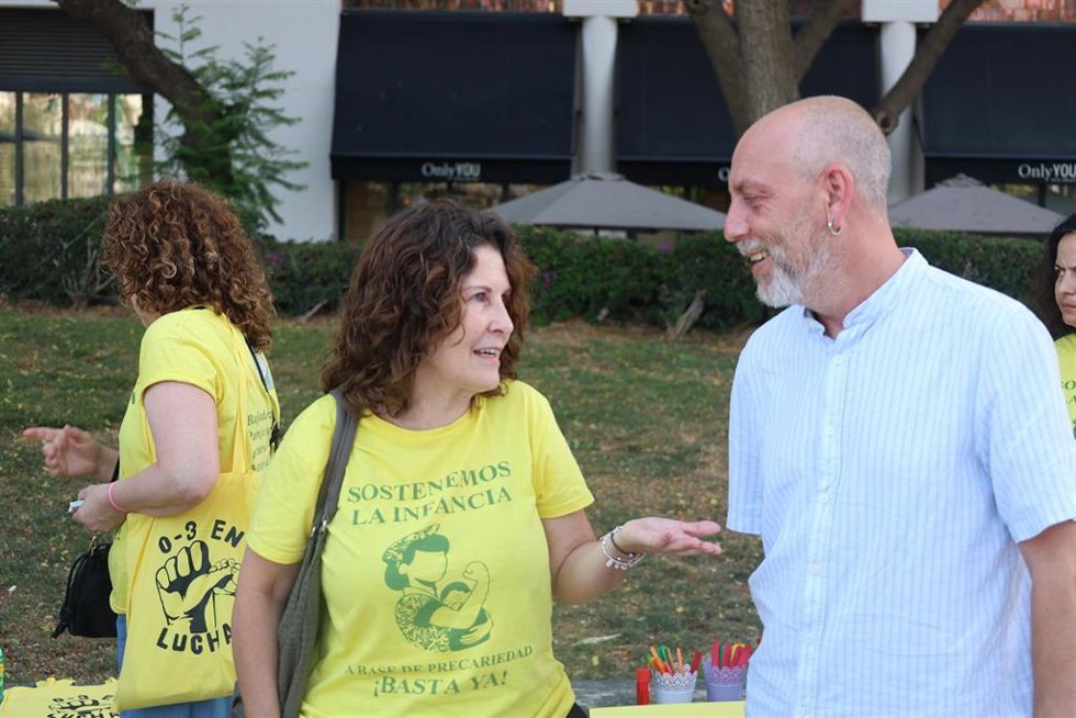 El parlamentario andaluz por Málaga de Por Andalucía, Ernesto Alba, en una imagen de archivo.