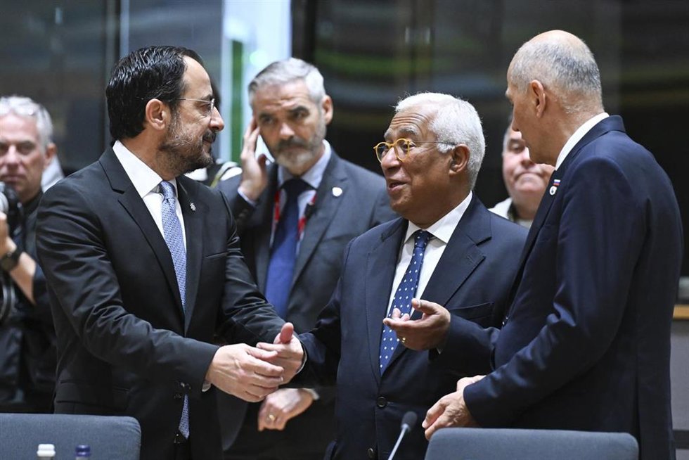 El presidente del Consejo Europeo, António Costa, recibe a los líderes al inicio de la segunda jornada del Consejo Europeo que se celebra este jueves y viernes en Bruselas