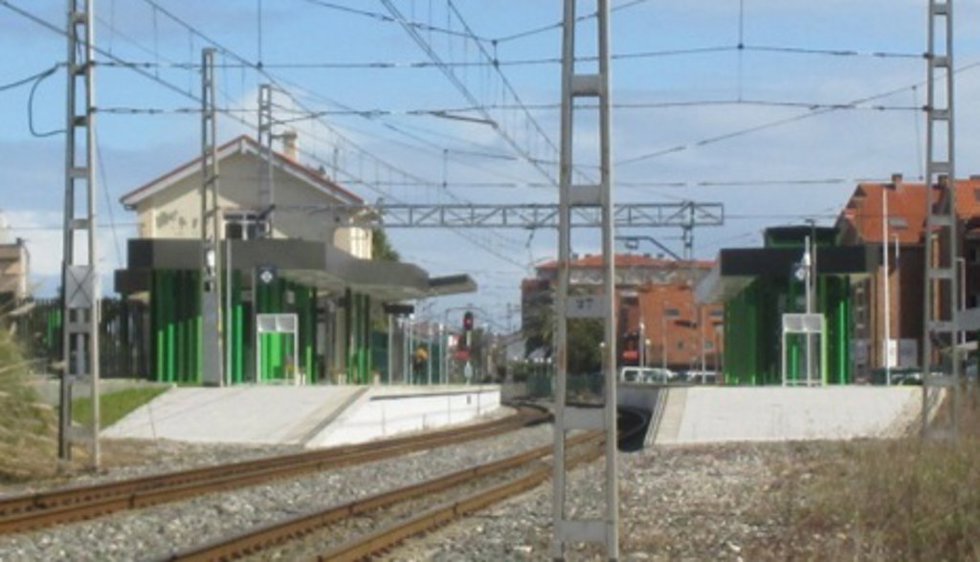 Estación de tren de Bezana