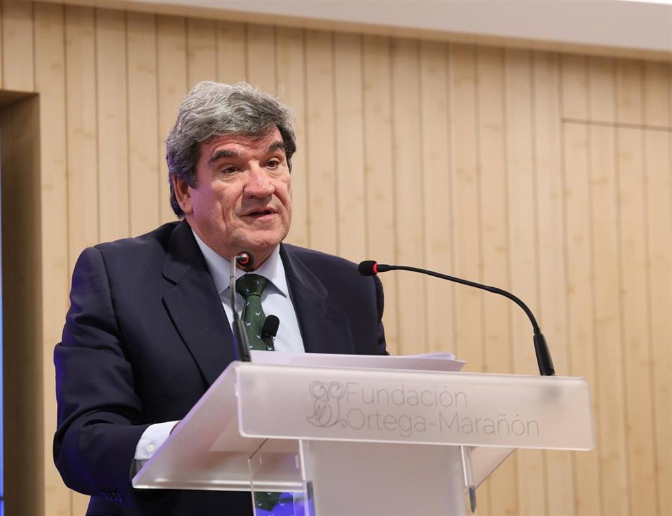 Archivo - El gobernador del Banco de España, José Luis Escrivá, durante el Encuentro de Alto Nivel de Control Externo e Independencia 'Control externo e independencia', en la Fundación Ortega-Marañon, a 23 de marzo de 2026, en Madrid (España).
