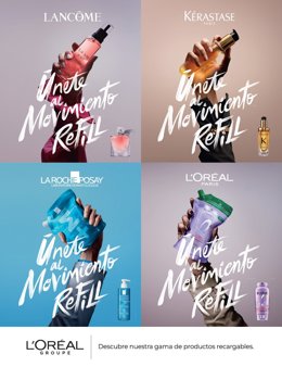 L'Oréal Groupe lanza la III edición de la campaña sostenible #ÚneteAlMovimientoRefill
