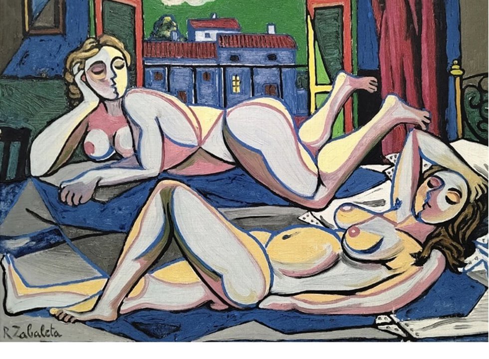 Imagen del cuadro 'Noctuno', de Zabaleta