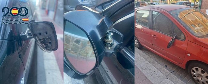 La policía detiene al autor de causar daños en vehículos del barrio de Las Delicias de Valladolid