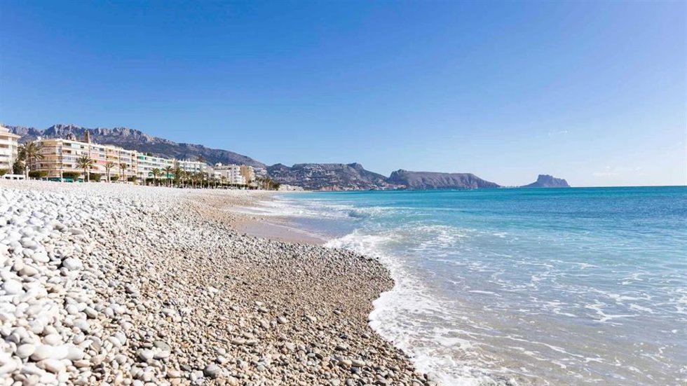 Imagen de archivo de la playa de La Roda.