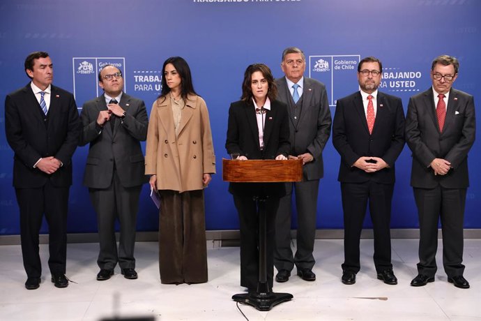 Santiago 18 de junio 2026. Punto de prensa luego de reunion entre el Presidente de la Republica y autoridades por situacion de menores haitianos. Dragomir Yankovic/Aton Chile