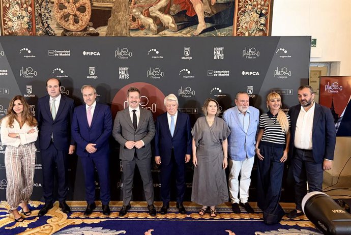 El consejero de Cultura, Turismo y Deporte, Mariano De Paco Serrano, en la presentación oficial de la primera edición de Platino Clásicos