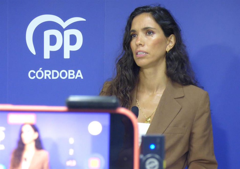 La portavoz de Agricultura del PP en el Senado, Lorena Guerra.