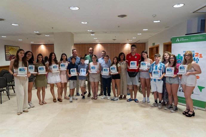 Imagen del acto de entrega de premios de la fase autonómica de la 21ª edición de Consumópolis.