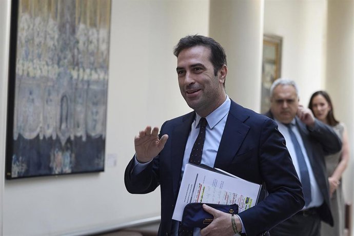 El vicepresidente primero y ministro de Economía, Comercio y Empresa, Carlos Cuerpo.