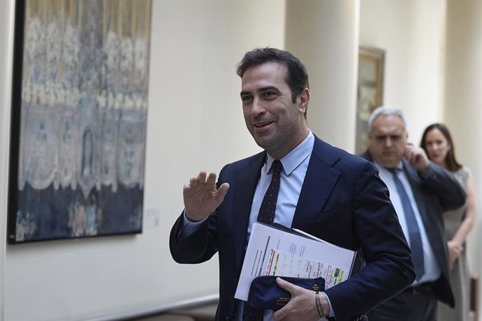 El vicepresidente primero y ministro de Economía, Comercio y Empresa, Carlos Cuerpo.