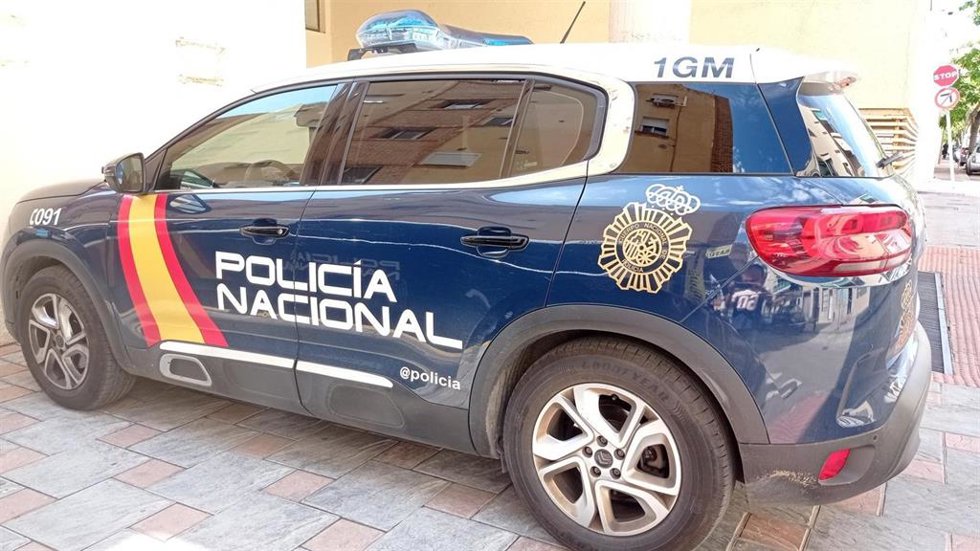 Coche de la Policía Nacional.