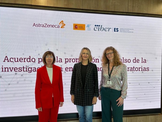 AstraZeneca y el CIBERES colaborarán para "impulsar la investigación en enfermedades respiratorias en España"