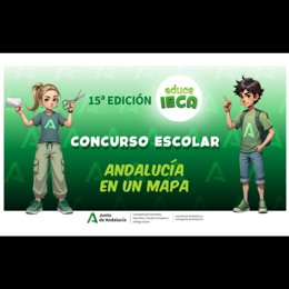 Cartel del concurso 'Andalucía en un mapa'.