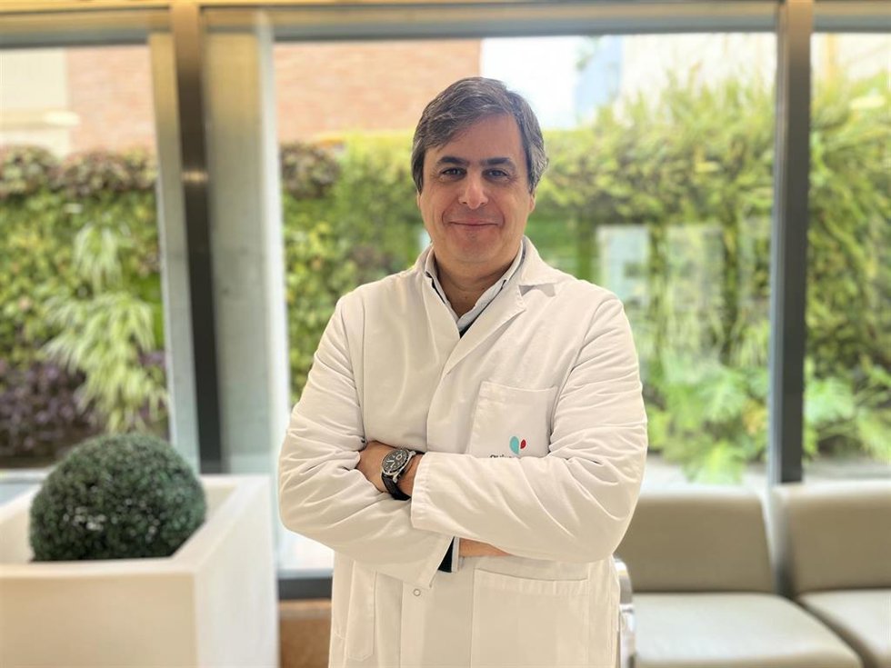 El doctor Nicolas Merchante especialista en Enfermedades Infecciosas de Quironsalud Sagrado Corazon