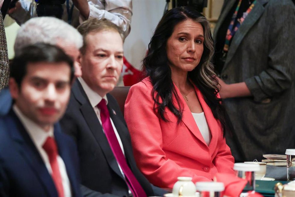 Tulsi Gabbard, directora saliente de la Inteligencia Nacional de EEUU