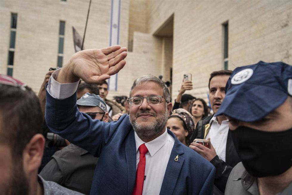 Archivo - El ministro de Seguridad Nacional de Israel, Itamar Ben-Gvir.