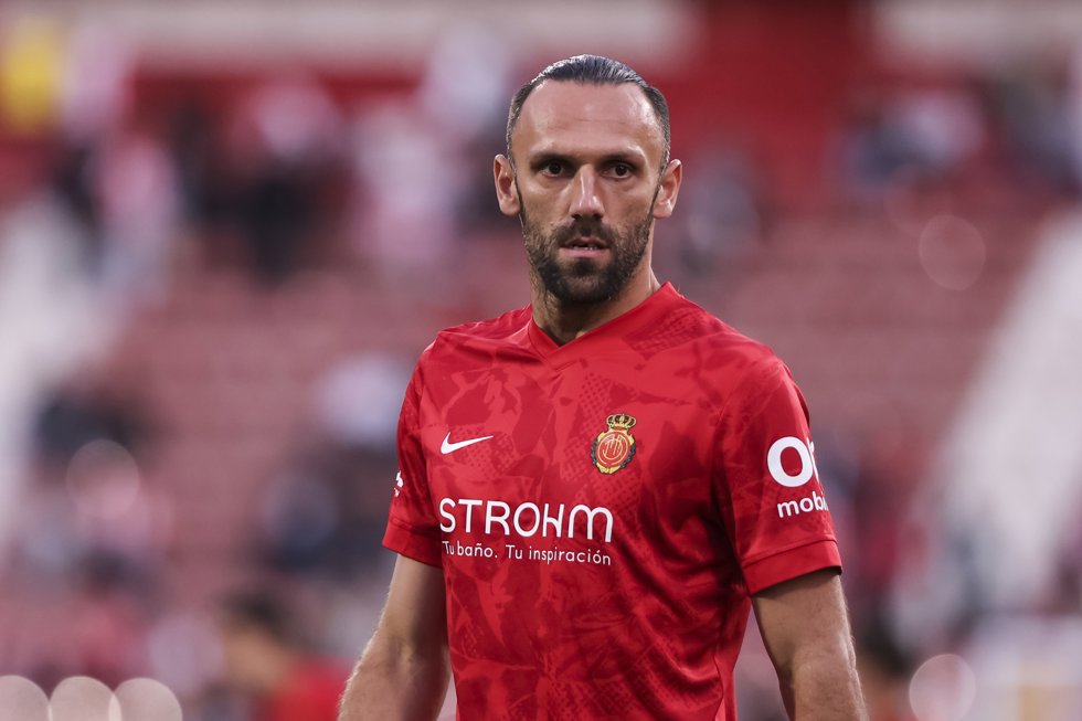 Vedat Muriqi con el RCD Mallorca