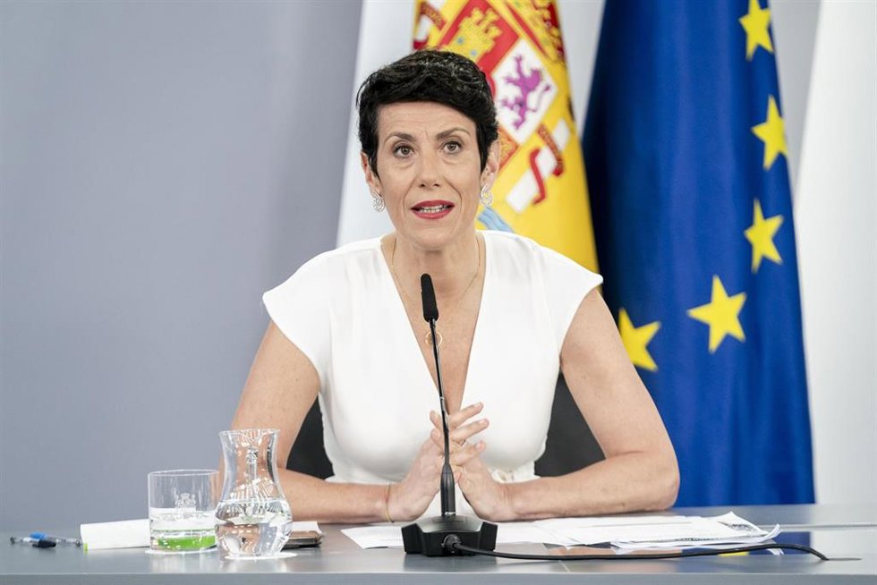 Archivo - La ministra de Inclusión, Seguridad Social y Migraciones, Elma Saiz.