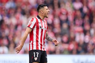 Archivo - Yuri Berchiche of Athletic Club reacts during the LaLiga EA Sports match between Athletic Club and RC Celta de Vigo at San Mames on May 17, 2026, in Bilbao, Spain.