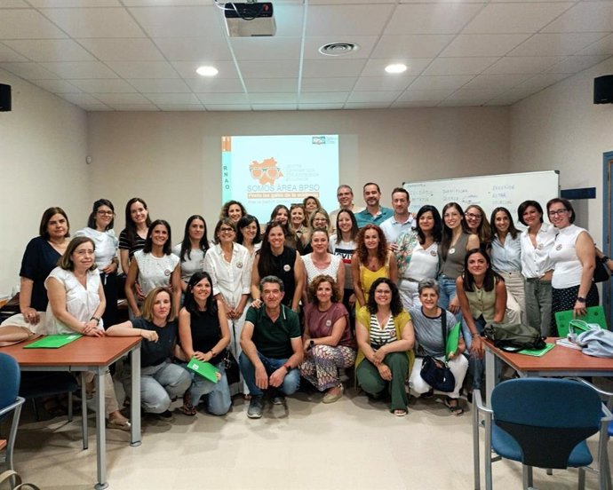 Participantes en el taller.