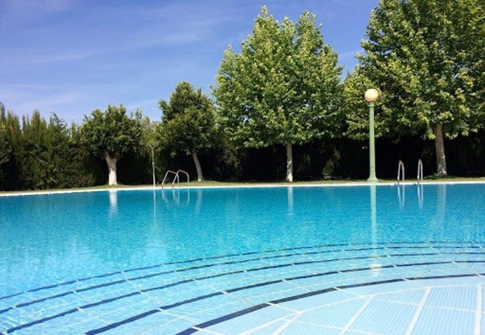 Piscina municipal en Elche.