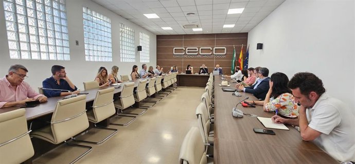 Reunión de la Comisión de Turismo de la Confederación de Empresarios de Córdoba.
