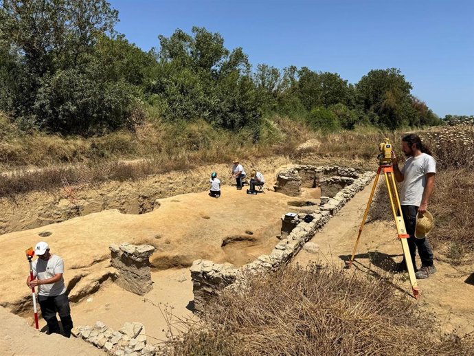 Imagen de las excavaciones en Ullastret (Girona).