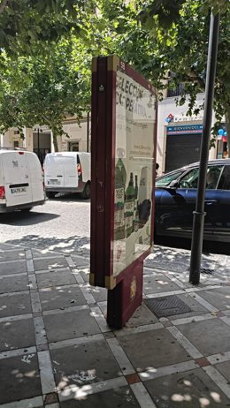 Soporte publicitario en la ciudad de Jaén
