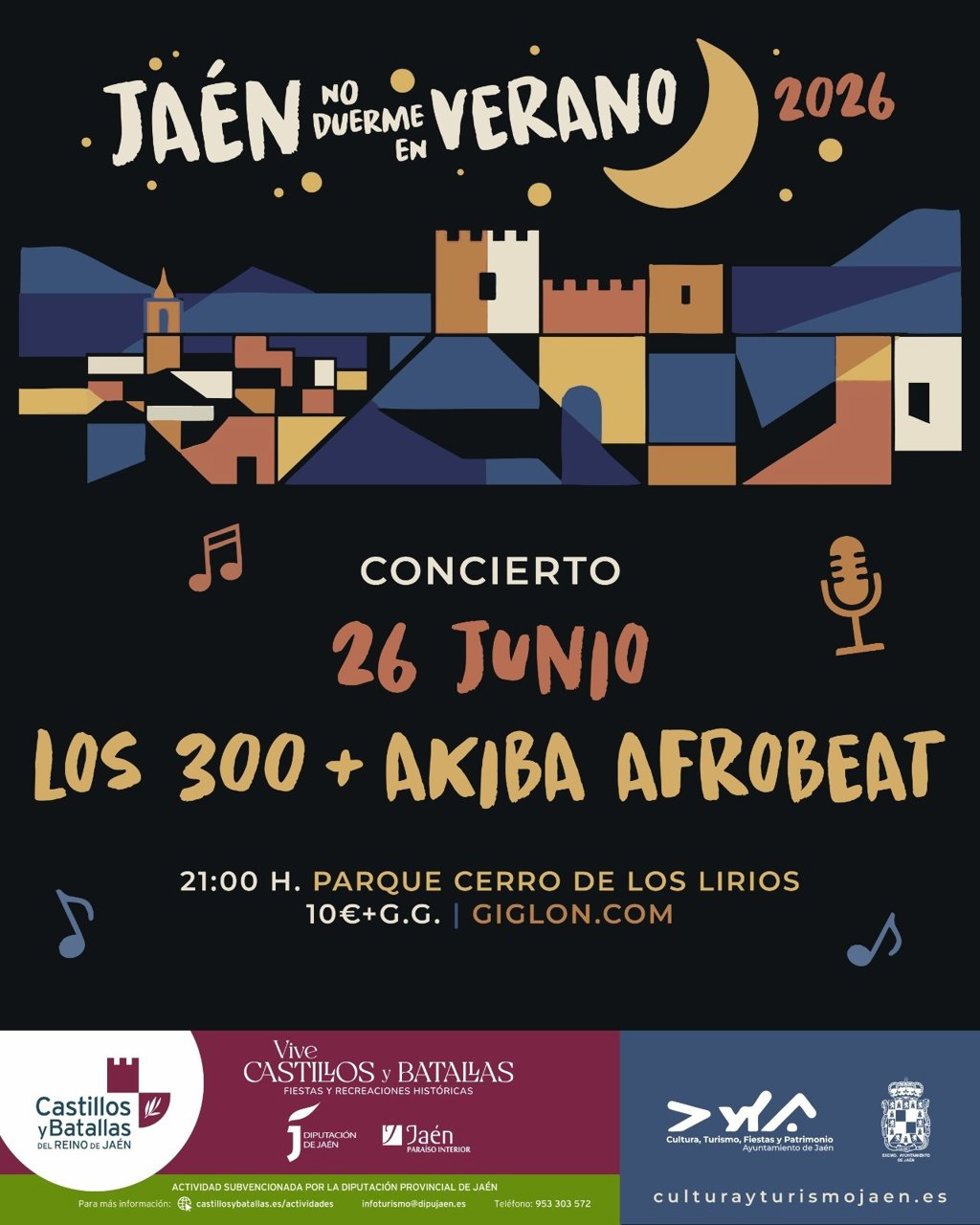 Cartel del concierto