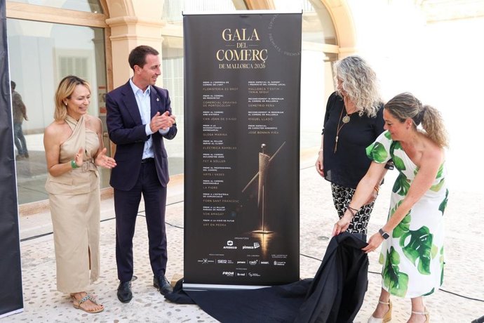 Presentación de la Gala de Comercio de Mallorca 2026.