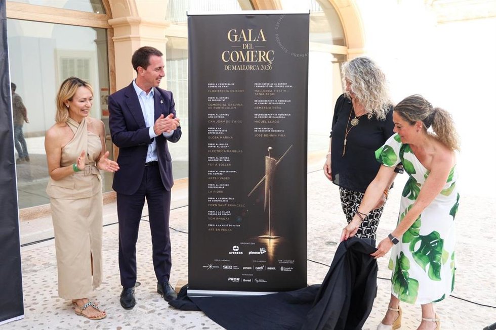 Presentación de la Gala de Comercio de Mallorca 2026.