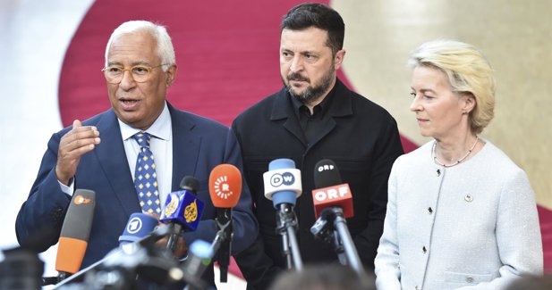 Von der Leyen y Costa defienden "empezar a hablar" con Rusia para que la UE esté en la mesa de paz