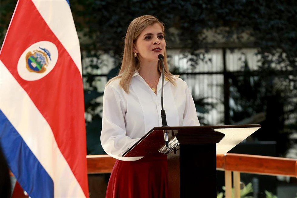 Archivo - La presidenta de Costa Rica, Laura Fernández