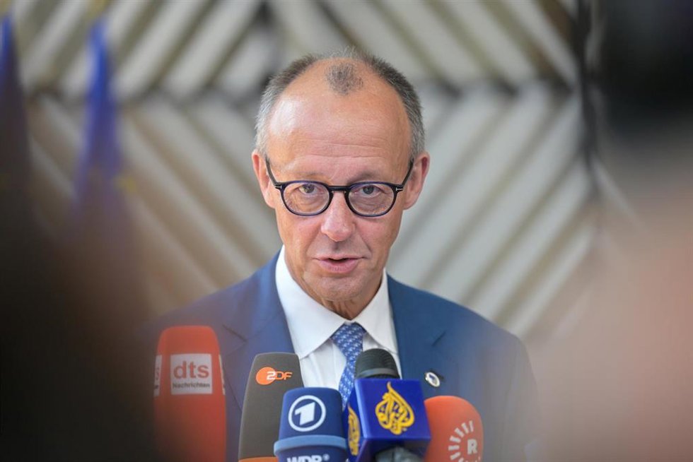 El canciller de Alemania, Friedrich Merz.