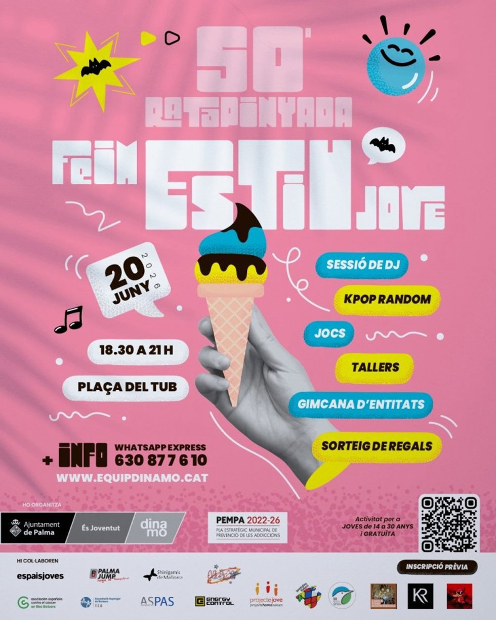 Cartel de la 50ª edición de la Ratapinyada.