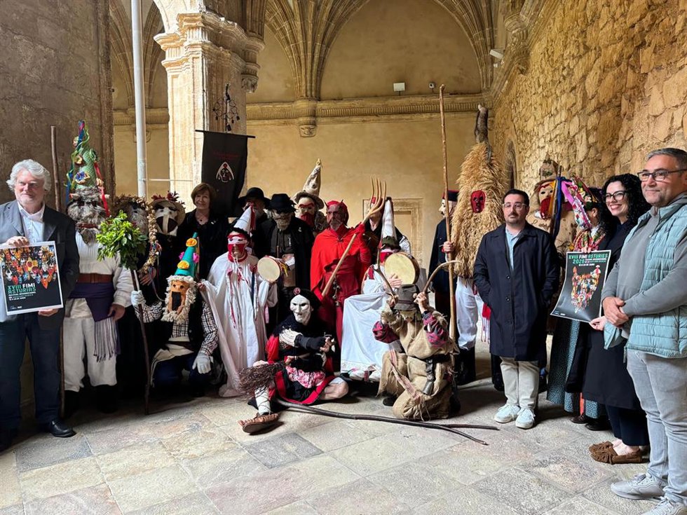 Archivo - Asturias se convertirá este año en capital de las mascaradas con la celebración del FIMI en junio