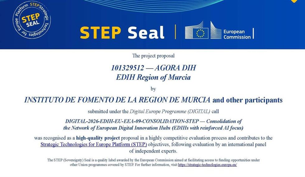 La Comisión Europea ha otorgado su sello de excelencia al 'hub' de innovación digital del Info.