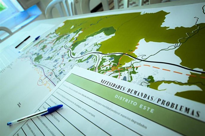 Imagen del plan infraestructuras verdes y azules impulsado por el Ayuntamiento de Málaga capital.