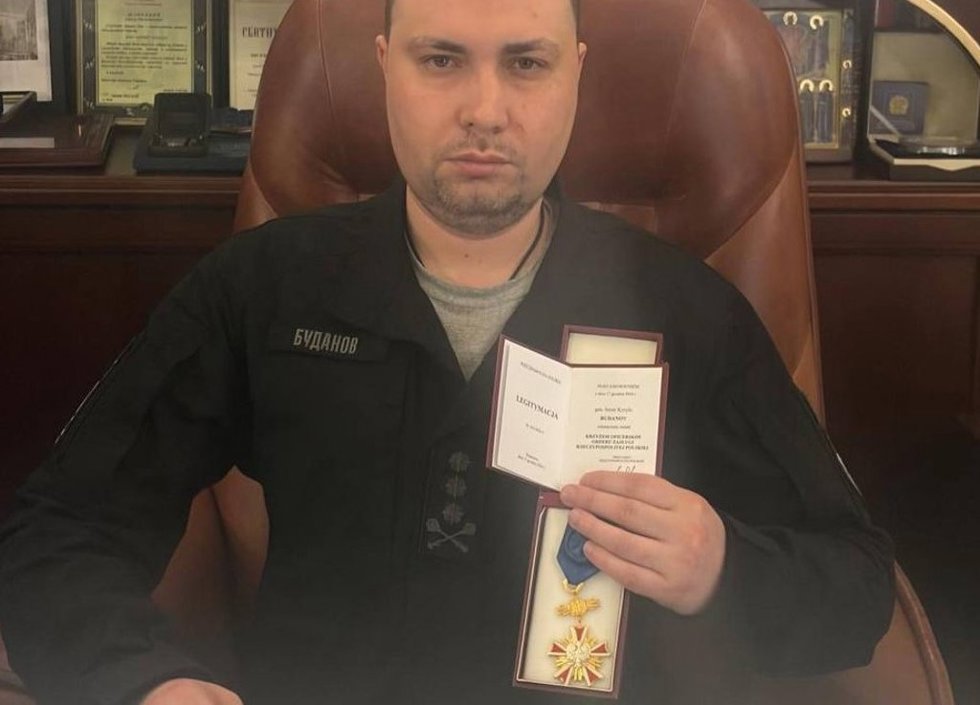 El jefe de la Oficina de Presidencia de Ucrania, Kirilo Budanov, rechaza una condecoración polaca