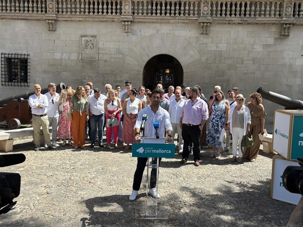 El comunicador Pere Sánchez anuncia su candidatura a las elecciones autonómicas como representante de la coalición Per Mallorca.