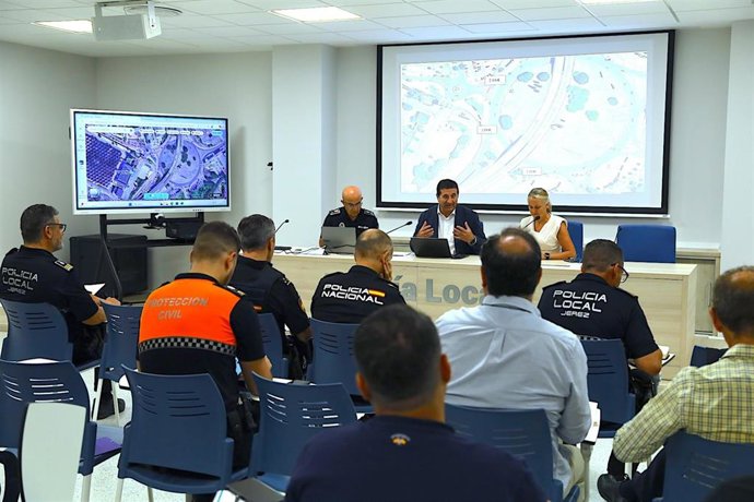 La mesa de seguridad del Tío Pepe Festival 2026.