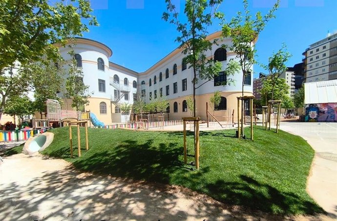 Uno de los patios que se ha adaptado.