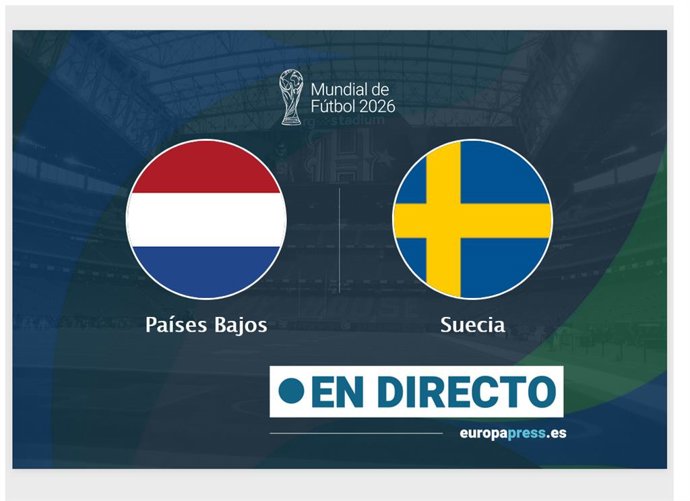 Onces Iniciales probables: Países Bajos - Suecia: resumen y estadísticas del partido de la jornada 2 de Copa Mundial de la FIFA